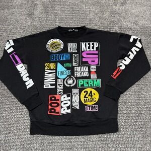 Bruno Mars 24K Magic World Tour Official Concert Sweatshirt Unisex M Black